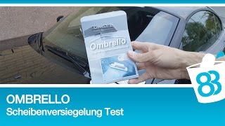 Aquapel Scheibenversiegelung Autoscheibe Abperleffekt versiegeln