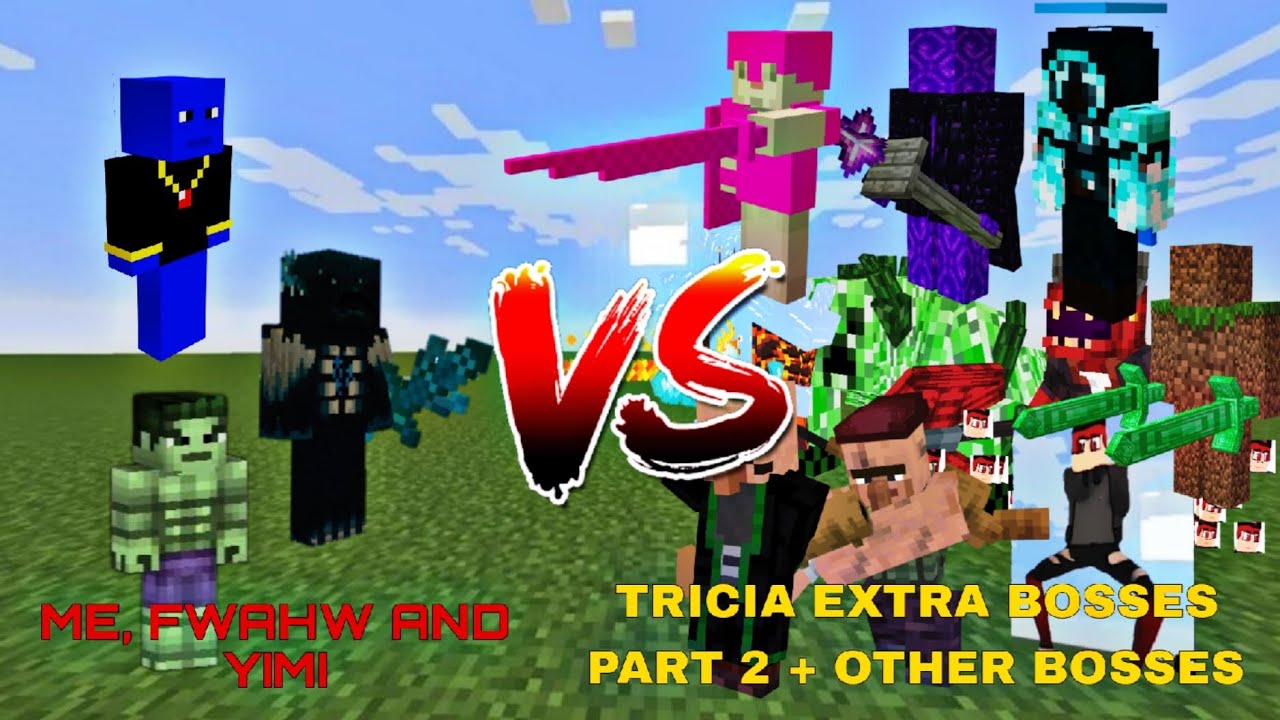 Me @TheFWAHW and @YimiJoyer vs Tricia Extra Bosses Part 2+ Other Boss ...