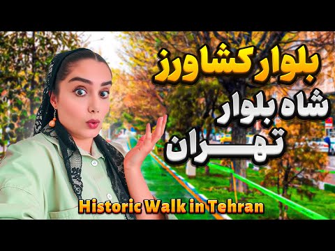 بلوار کشاورز؛بهشت تهرانTehran’s Historic Street🇮🇷Keshavarz Boulevard