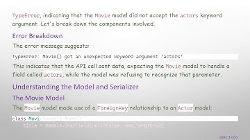 Resolving the TypeError in Django: Understanding Model Relationships Better