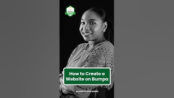 How to Create a Website on Bumpa in Less Than 5 Minutes.