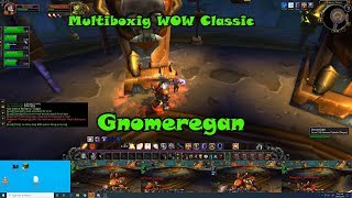 Multiboxing Wow Classic Gnomeregan