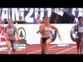 Womens 4x100m final  dafne shippers destroys her leg  european athletics championships 2016