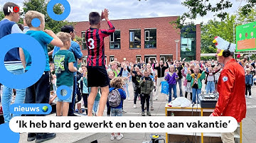 Eindelijk vakantie! Kinderen in regio Zuid vieren laatste schooldag