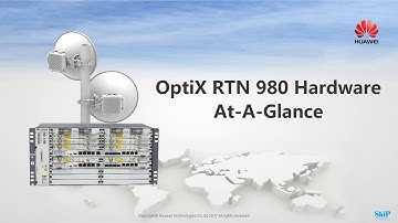 Huawei RTN 980 Hardware Introduction