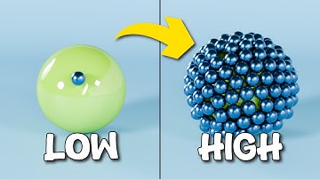 From Low to High: Oddly Satisfying Blender 3D Physics Simulations