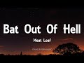 Meat loaf  bat out of hell lyrics