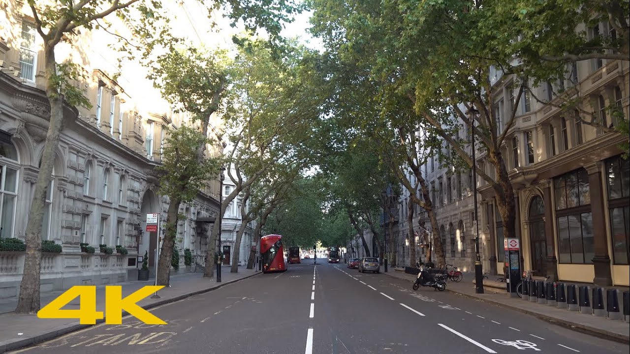 London's Most Beautiful Streets: Northumberland Avenue【4K】