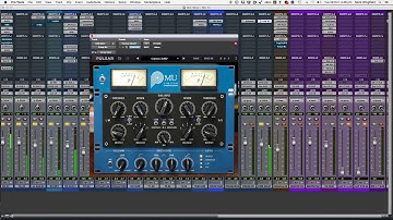 Best Variable Mu emulation? Pulsar MU compressor - parameter walk through and drums