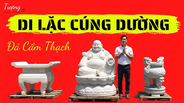 Tượng Di Lặc Cúng Dường Bằng Đá Cẩm Thạch Trắng Đẹp