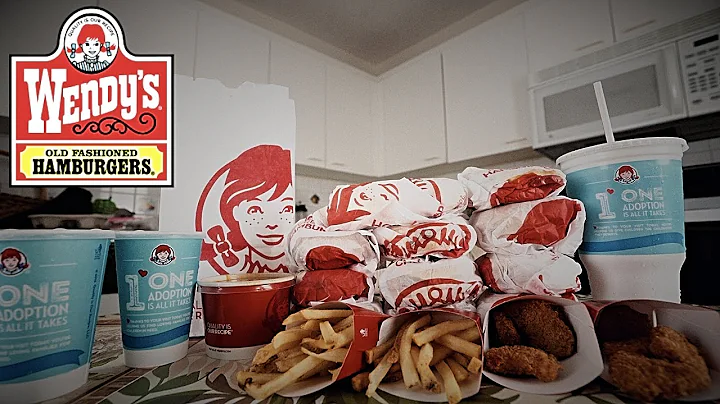 WENDY'S $20  VALUE MENU CHALLENGE | RANDY SANTEL