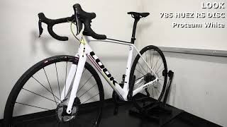 LOOK 2022 ROADBIKE 785 HUEZ RS DISC（Proteam White Glossy）