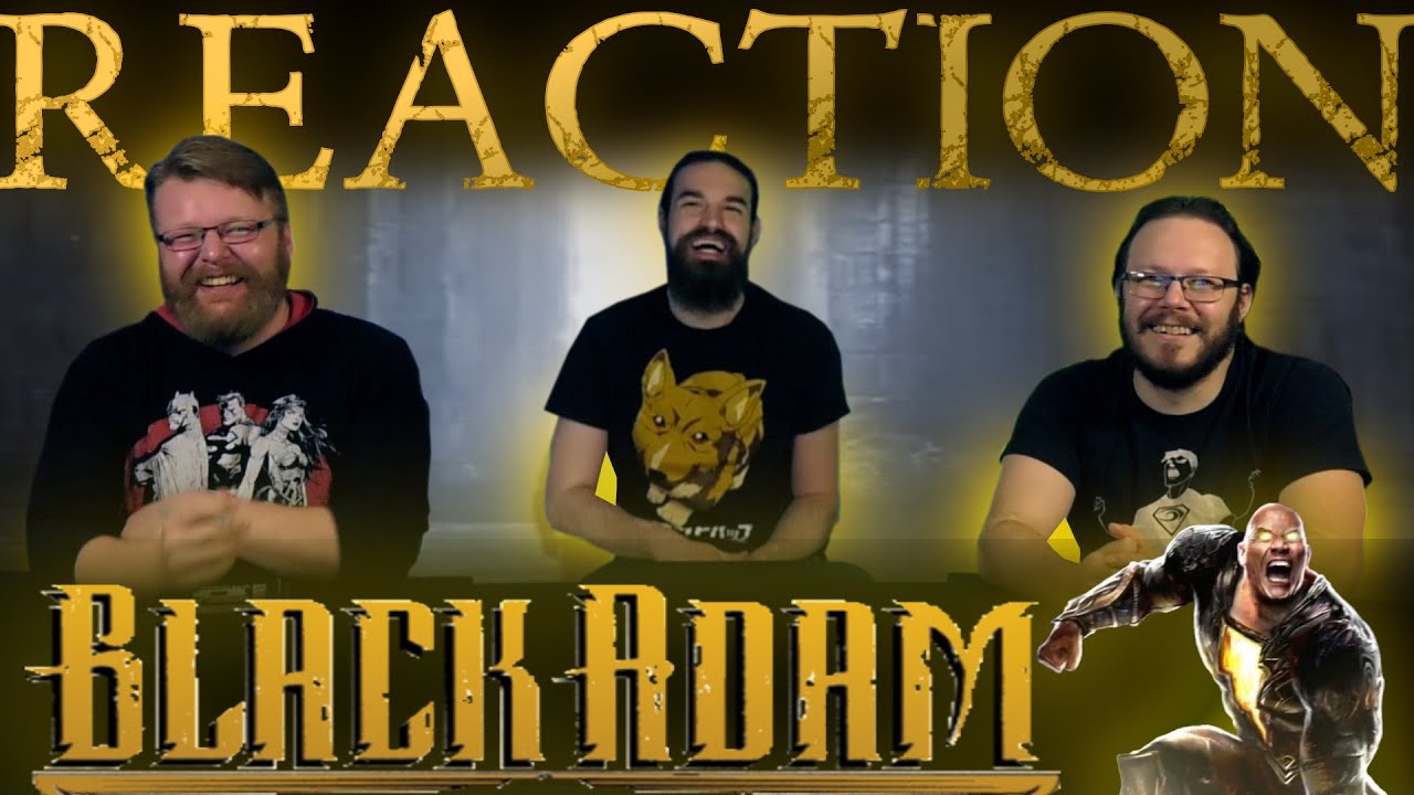 Black Adam Official Teaser REACTION DC FanDome YouTube