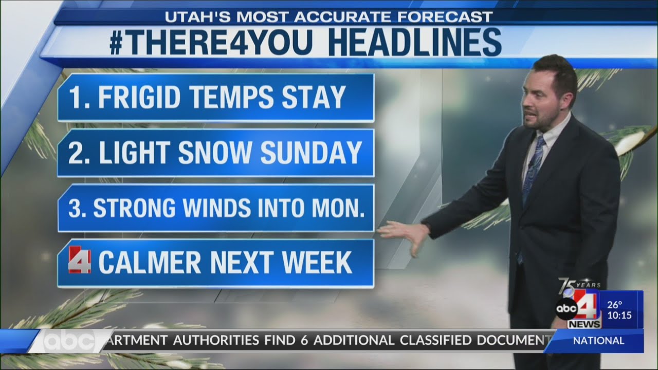 Utah's Most Accurate Weather Forecast with ABC 4 Meteorologist Nate