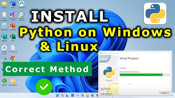 How to Download and Install Python on Windows 10 / 11 and on Linux? The Best Method