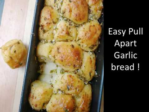 Easy pull-apart garlic bread