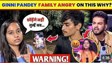 OMG!🤯 Ginni Pandey Family ANGRY On Elvish Yadav Why?, Elvish Yadav Lame Joke On Ginni In Playground.