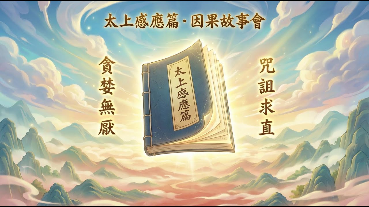 太上感應篇：貪婪無厭，咒詛求直| 因果故事會| 現代職場與人生的警示錄- YouTube