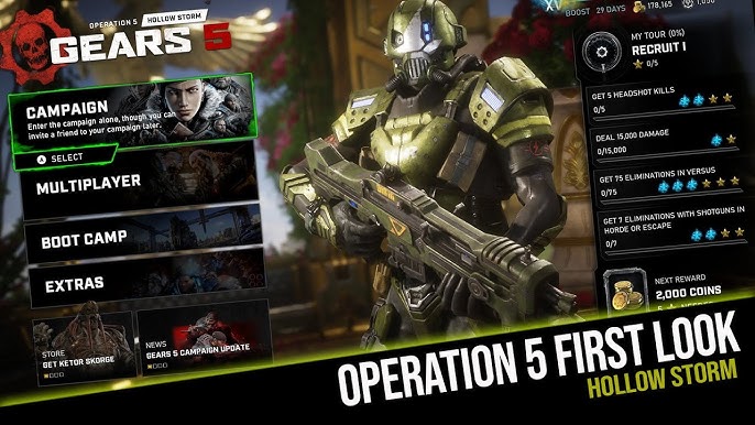 Gears 5 - Multiplayer relançado com a Operation 5: Hollow Storm