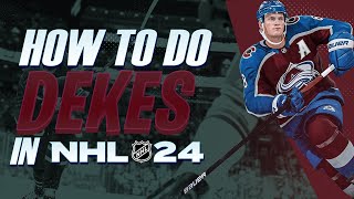 NHL 24 How To Do All Dekes (Beginner/Advanced Tutorial) (Total Control & Skill Stick)