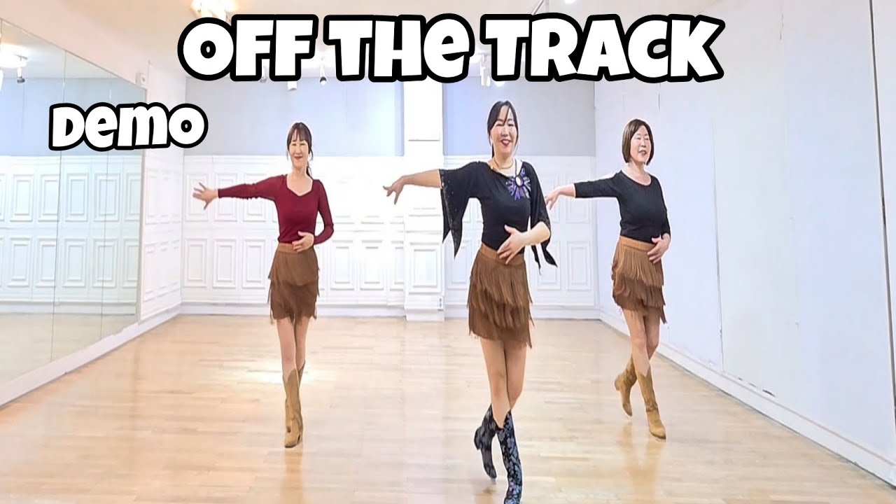 Off the Track - Line Dance (Demo) | Intermediate 