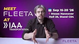 Meet FLEETA at IAA Transportation 2026 | September 15-20, Hannover, Germany