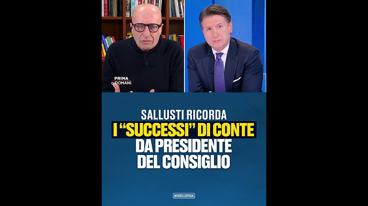Bravo Sallusti. È doveroso ricordare le grandi “imprese” di Conte da Presidente del Consiglio.