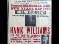 Miniature de la vidéo de la chanson The Night Hank Williams Came To Town