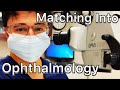 Matching Into Ophthalmology | A Resident's Perspective