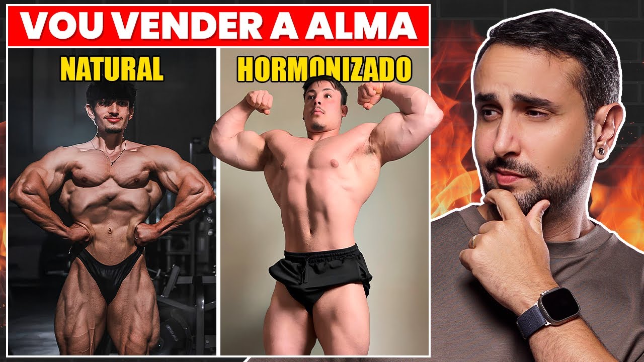 “Vou Vender a Alma Pra Ganhar” - Dudu Fit vs Gabriel Ganley | Natural x Hormonizado