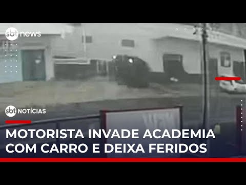 Video carro-bate-em-muro-de-academia-e-deixa-quatro-feridos-no-rs-sbt-noticias-1-edicao