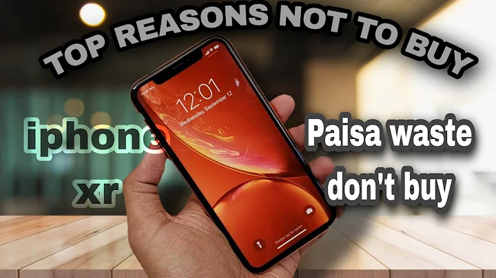 Please don't waste Money in buying of iphone xr || don't buy iphone xr in 2023