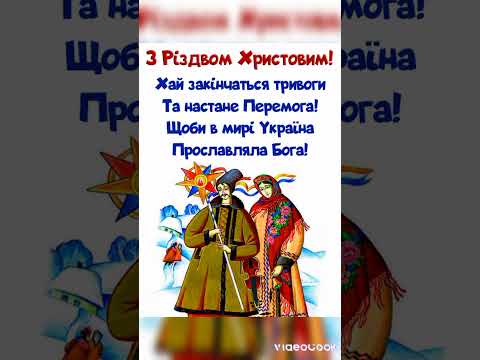 Всіз вітаю З Різдвом Христовим Shorts Video