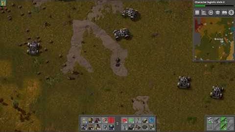 Factorio and AAI: Orbiting Cars