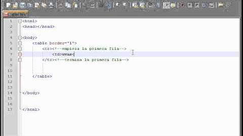 XHTML y CSS - 11 - Tablas