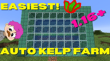 Minecraft 1.19 Easy & Simple Kelp Farm Tutorial | Java