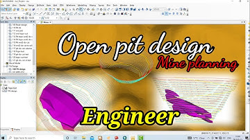 Mine planning and Engineer Open pit design by MicroMine|ແອ GIS Skill