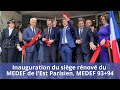 Inauguration du sige rnov du medef de lest parisien medef 9394