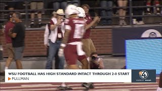 WSU football has high standard intact through 2-0 start