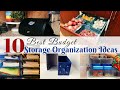 10 Best Budget Home Storage Organization Ideas|Tips&Hacks|Small Space Storage Solutions|Zeba Diaries