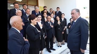 картинка: Ифтитоҳи бинои Шуъбаи маорифи ноҳияи Файзобод ва 2 иншоот ба таври фосилавӣ