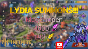 [Summons!!] Insane amounts of summons for Lydia! How lucky can Mag be??
