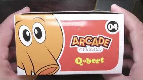 Qbert & Asteroids Mini Arcade Cabinets.