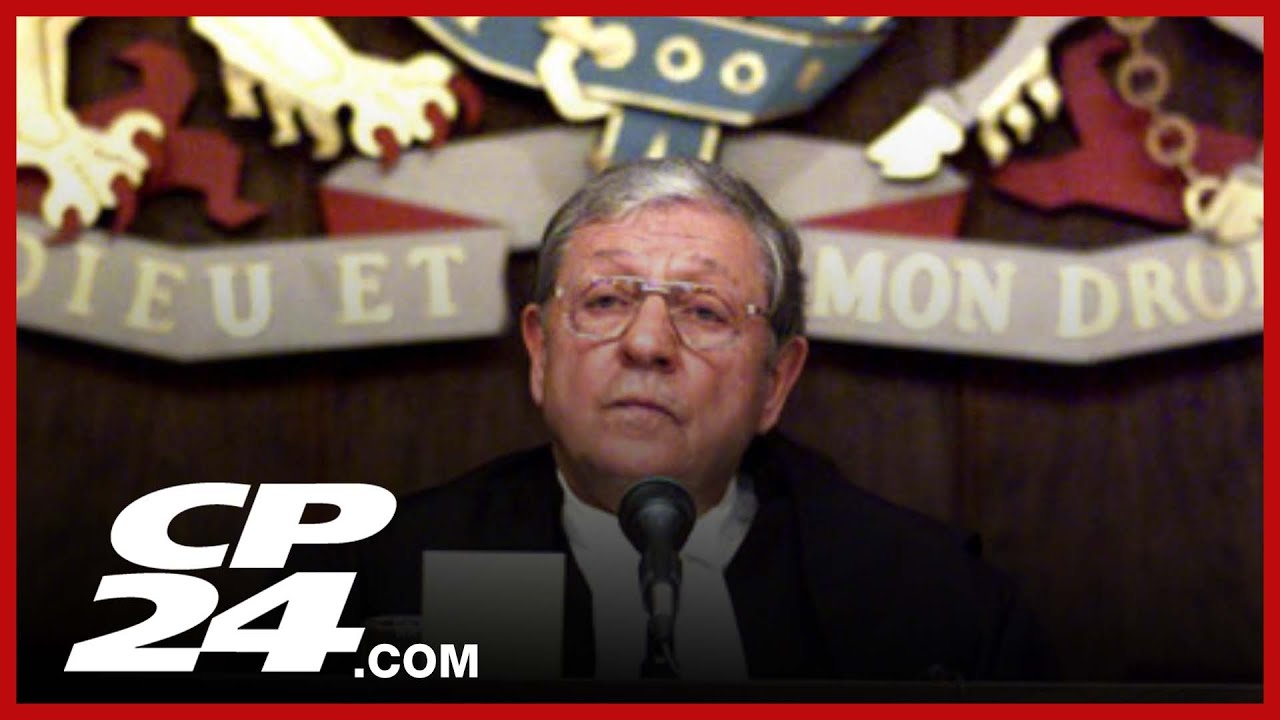 BREAKING: Roy McMurtry, former Ontario attorney general, dies at 91 ...