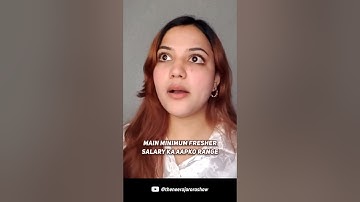 What Is The Starting Salary Of a CS Fresher? | CS Neha Patel #shorts