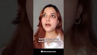 What Is The Starting Salary Of a CS Fresher? | CS Neha Patel #shorts