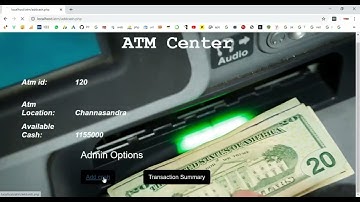 ATM Center in PHP