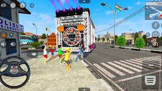 बच्चों की पार्टी में बिग डीजे ट्रक !! big DJ Truck game !! DJ Truck game !! bus Simulator Indonesia screenshot 2