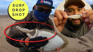 How to Dropshot Surf Halibut (WEEDLESS)