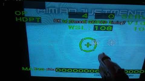 GunCon 2 Test with HD CRT and RT5X in 540p HDPT Mode